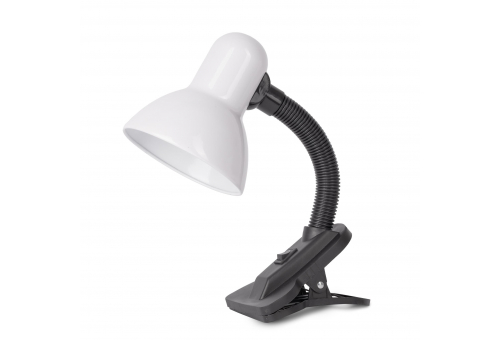 Basic Stolová lampa Štipcovateľné Feher Max 60W