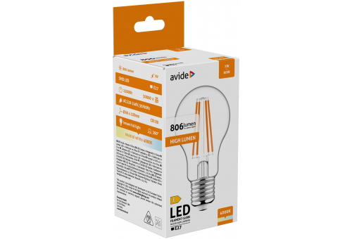 LED Filament Globo 7W E27 NW