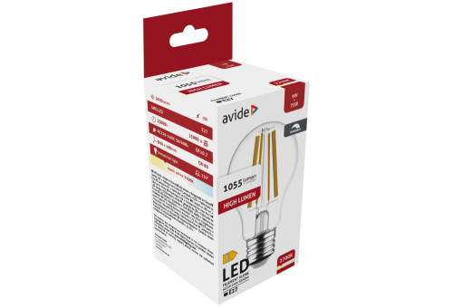 LED Filament Globo 9W Com controlo da intensidade de luz E27 WW