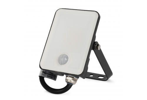 LED Flood Light SMD Frameless 10W NW 4000K Built-in PIR