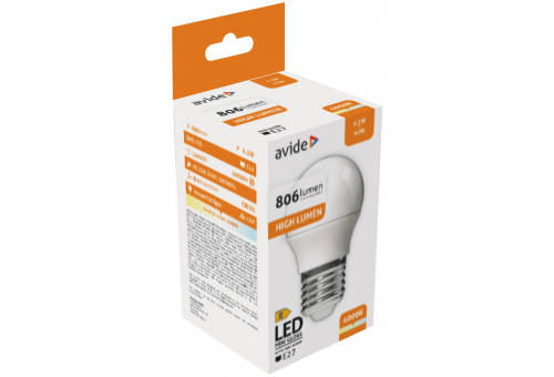 LED Globo Mini G45 6.5W E27 NW