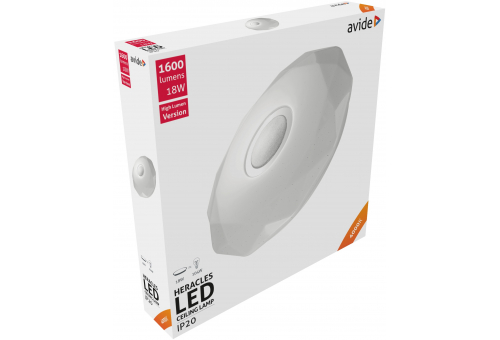 LED Luz de teto Heracles 18W 348*66mm NW