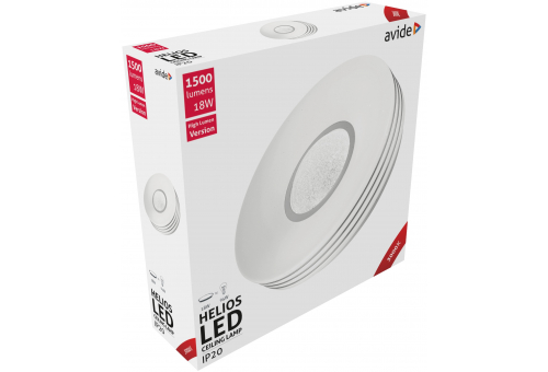 LED Luz de teto Helios 18W 330*95mm WW