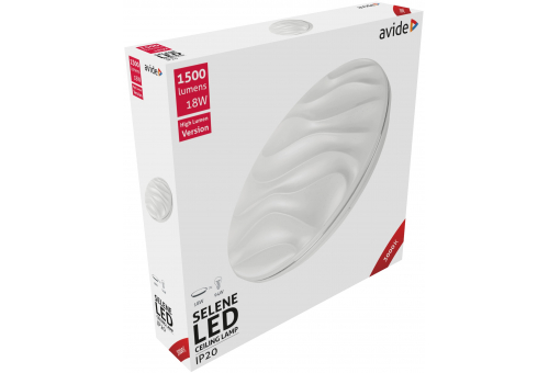 LED Luz de teto Selene 18W 330*68mm WW