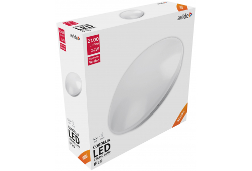 LED Luz de teto Cordelia 24W 380*110mm NW