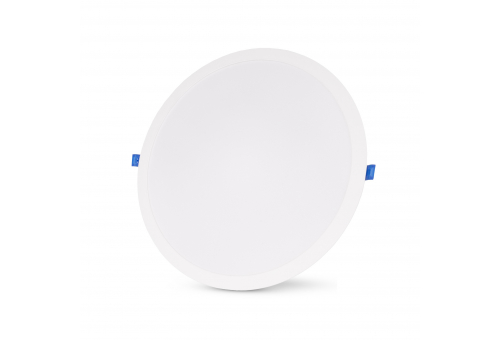 Avide LED Ceiling Lamp Recessed Panel Round Plastic 24W NW 4000K